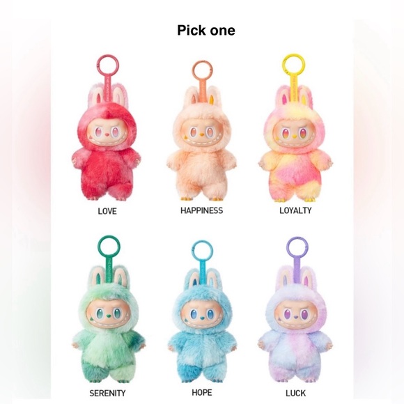 POP MART Labubu Big Into Energy Pendant Keychain Open Box Sealed Bag BIE V3 - Picture 1 of 14